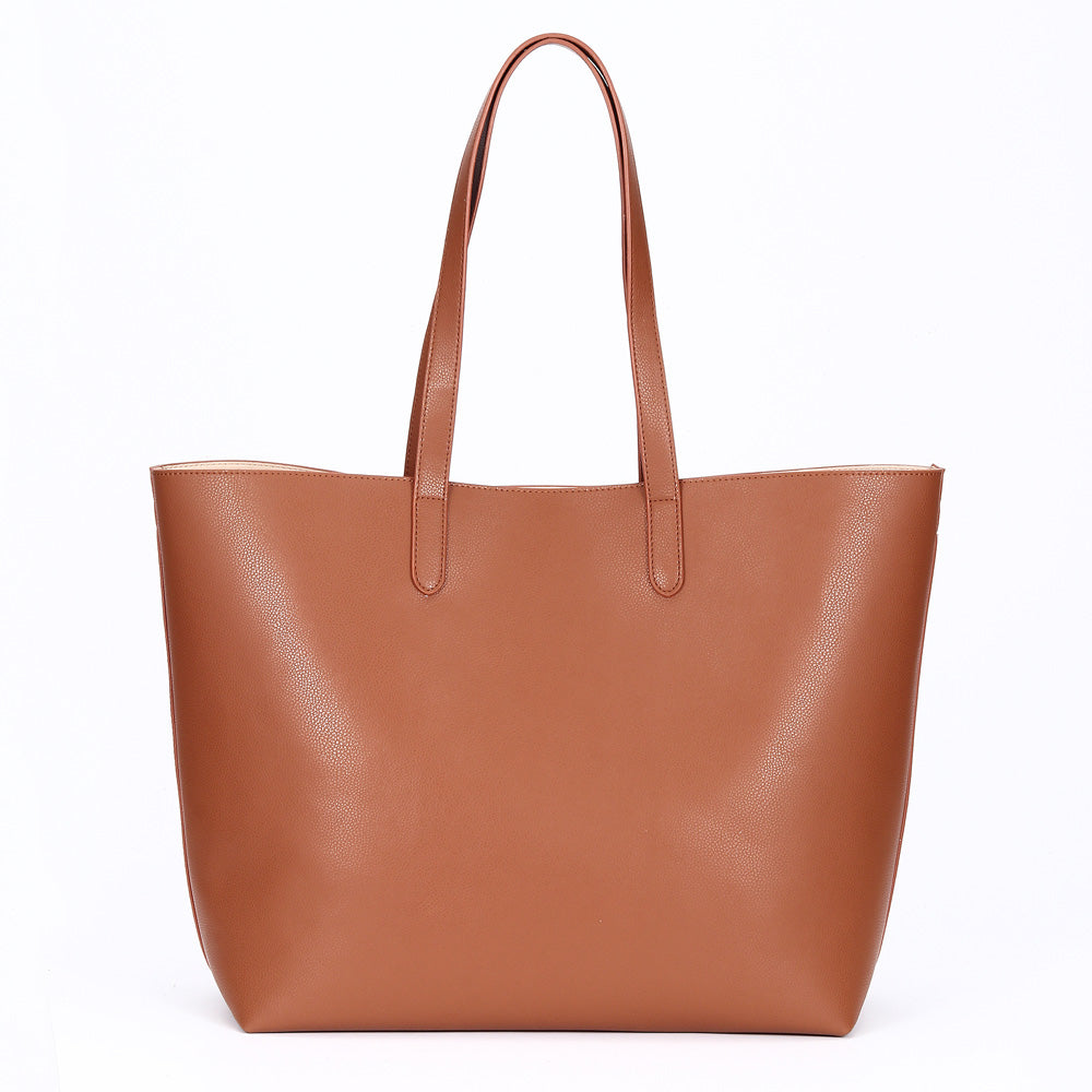 MDBM Venice Structured All Purpose Leather Tote Bag